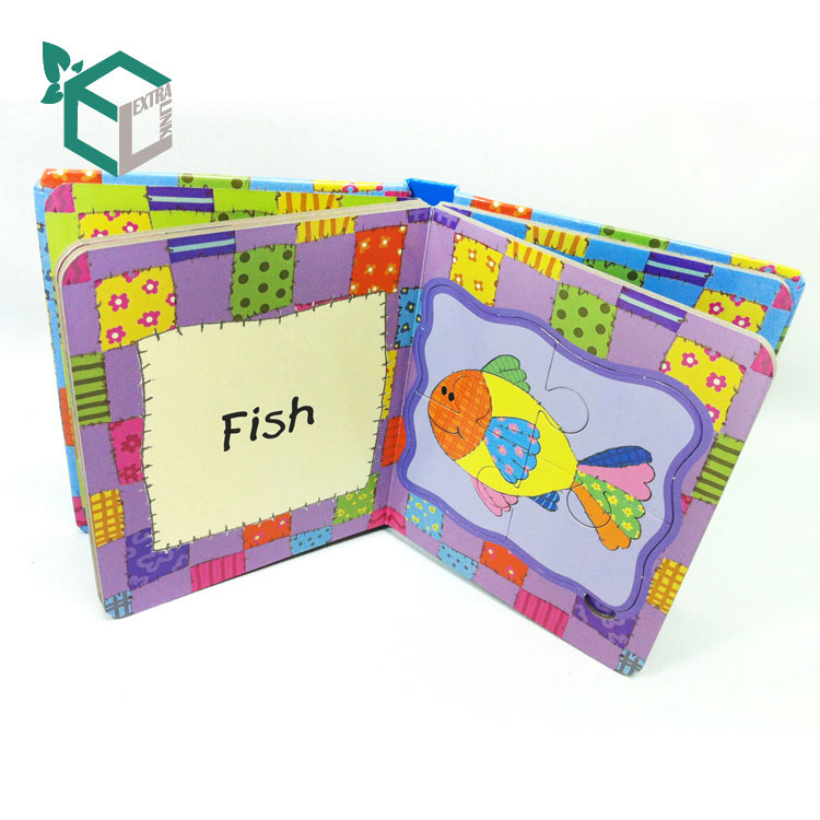 Luxury Custom Colorful Puzzle Book Printing For Children