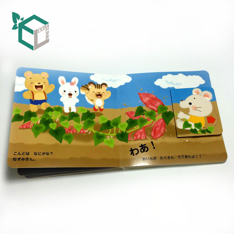 Paperboard Product Material 3d Pop Up Children Book Printing