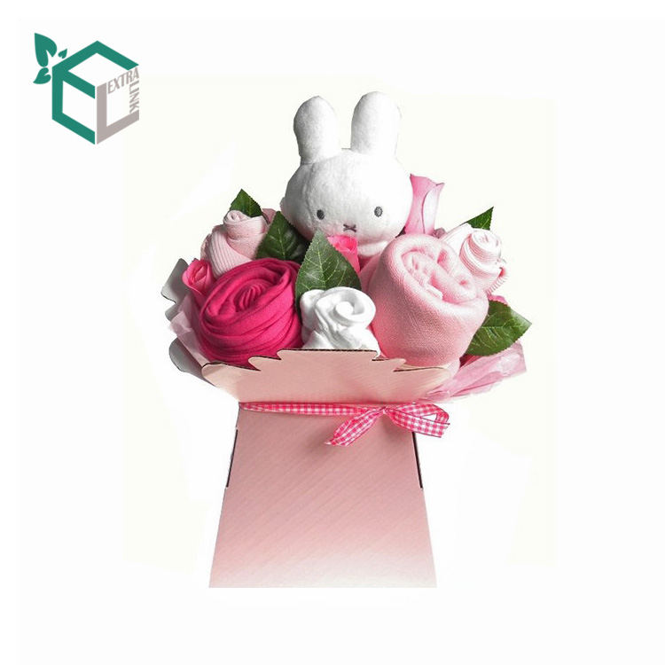 Tube Flower Paper Packing Box All Details Can Be Customized