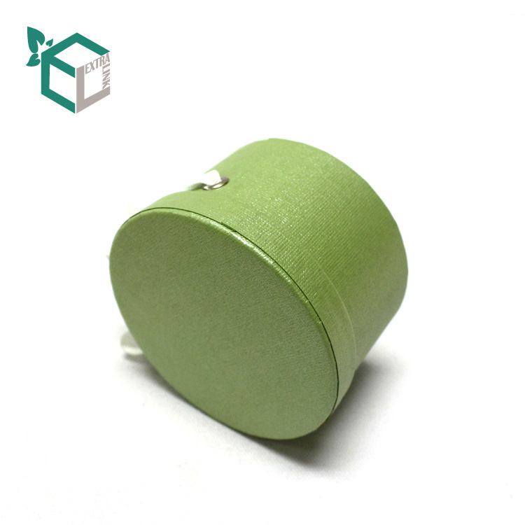 China Supply Cylinder Flower Packaging Box With Ribbon Handle