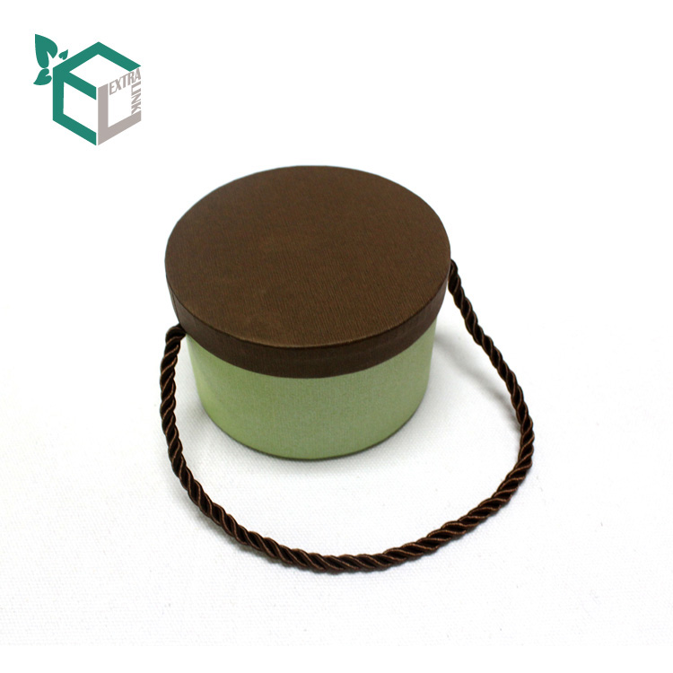 Custom Logo Rigid Round Paper Cardboard Tube Hat Packaging Cylinder Gift Box