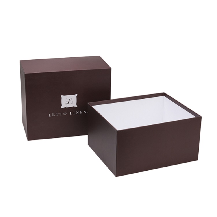 Custom Luxury Square Art Paper Cardboard Box Beret Cap Baseball Cap Box