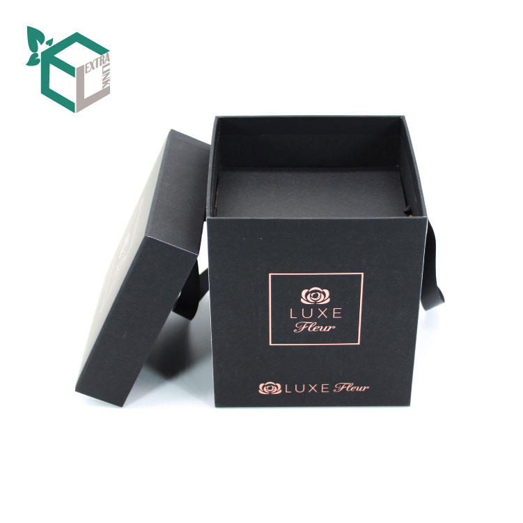 Hexagon Square Graduation Snapback Cap Hat Gift Packaging Paper Box With Handle