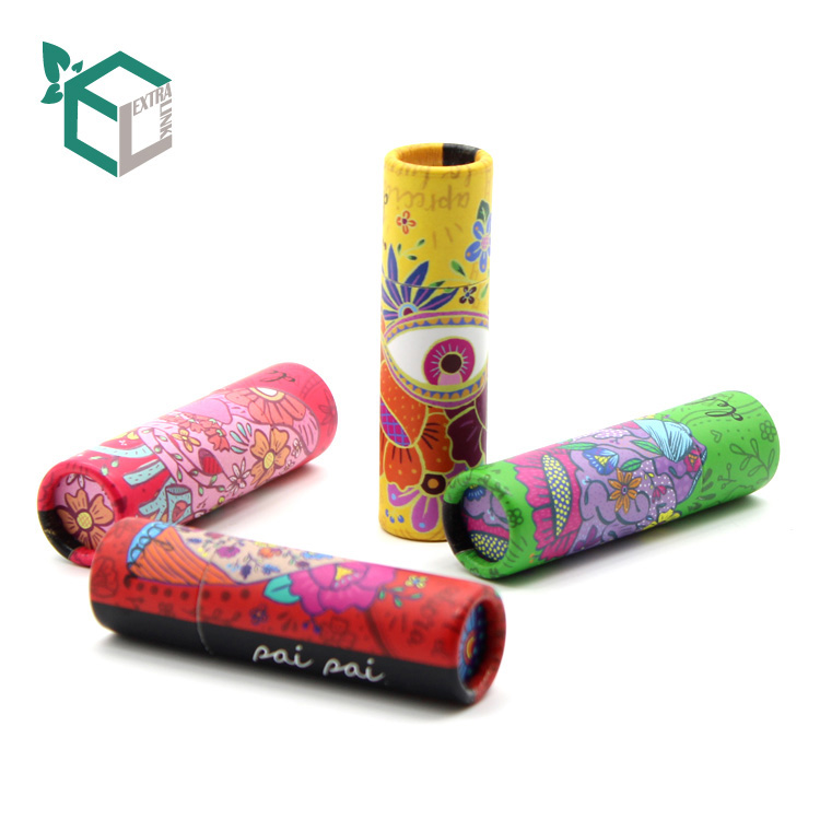 Wholesale Paper Lipstick Tube Box Cosmetics Makeup Packaging Box