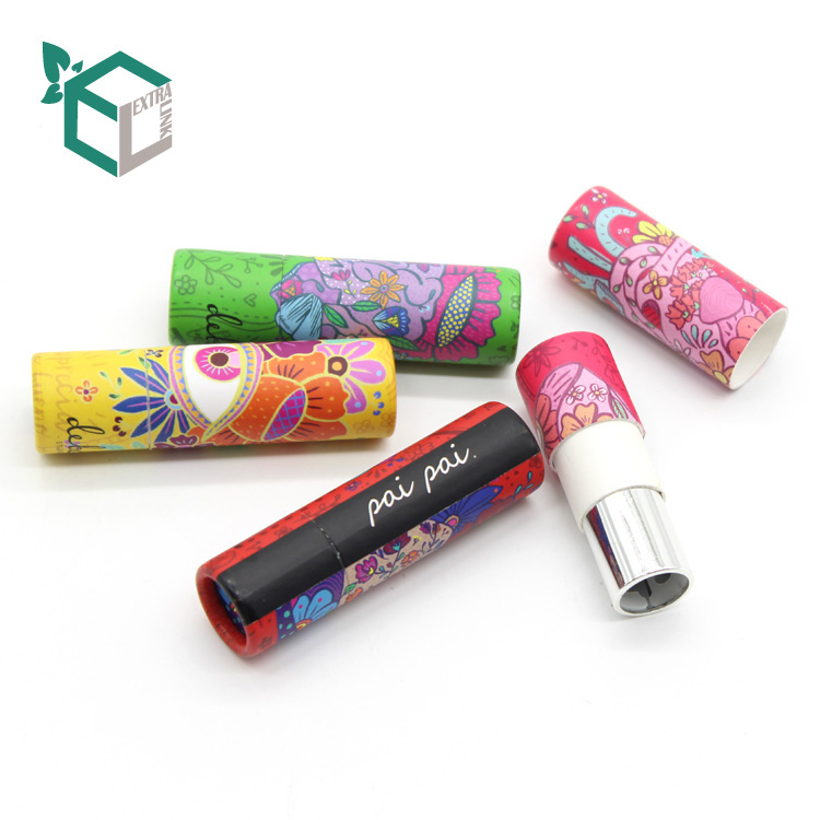 Wholesale Paper Lipstick Tube Box Cosmetics Makeup Packaging Box
