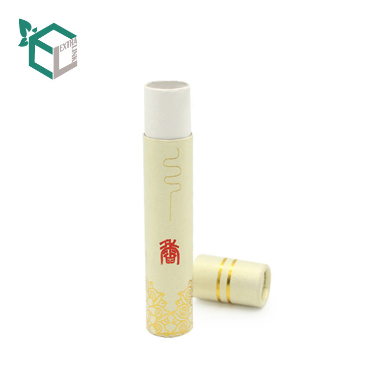 Wholesale Price Cosmetic Packaging Gold Lipstick Tubes Paper Box