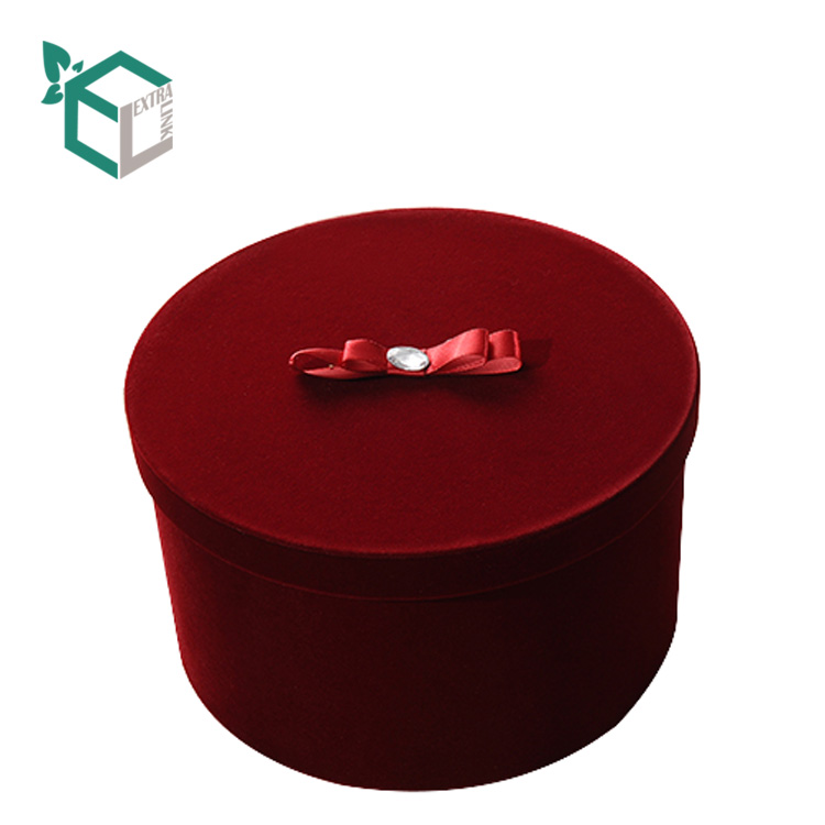 Wholesale Round Snapback Cap Hat Gift Packaging Paper Box