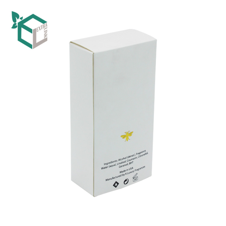 Cheap Wholesale Custom Packaging White Cardboard Perfume Box