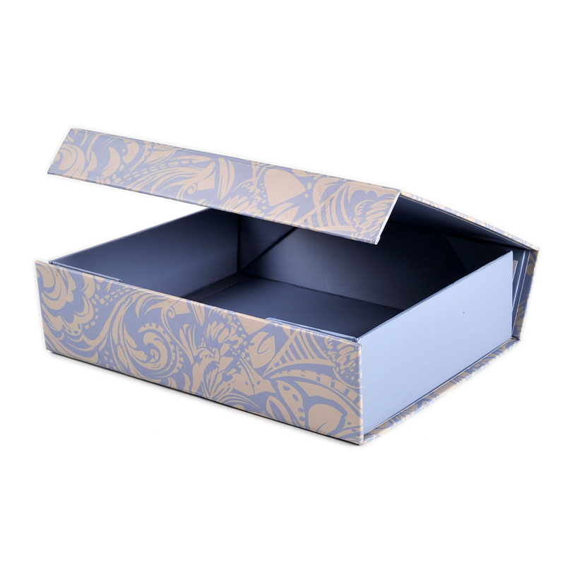 Lunch Kids Toy Storage Paper Foldable Gift Box with Ribbon