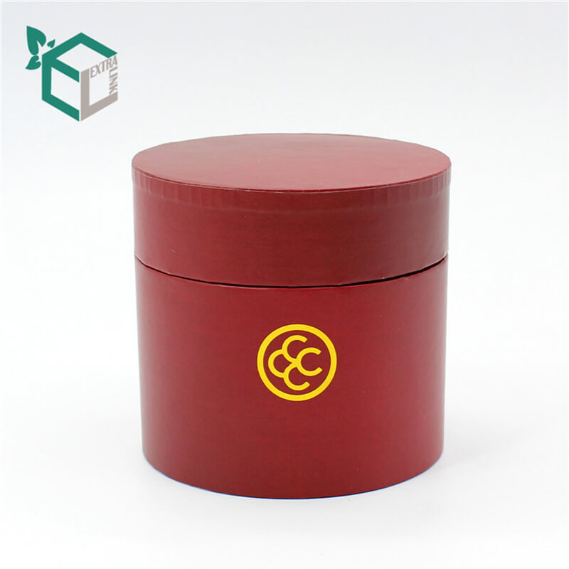 Colorful Eco-Friendly Round Luxurious Candle Box