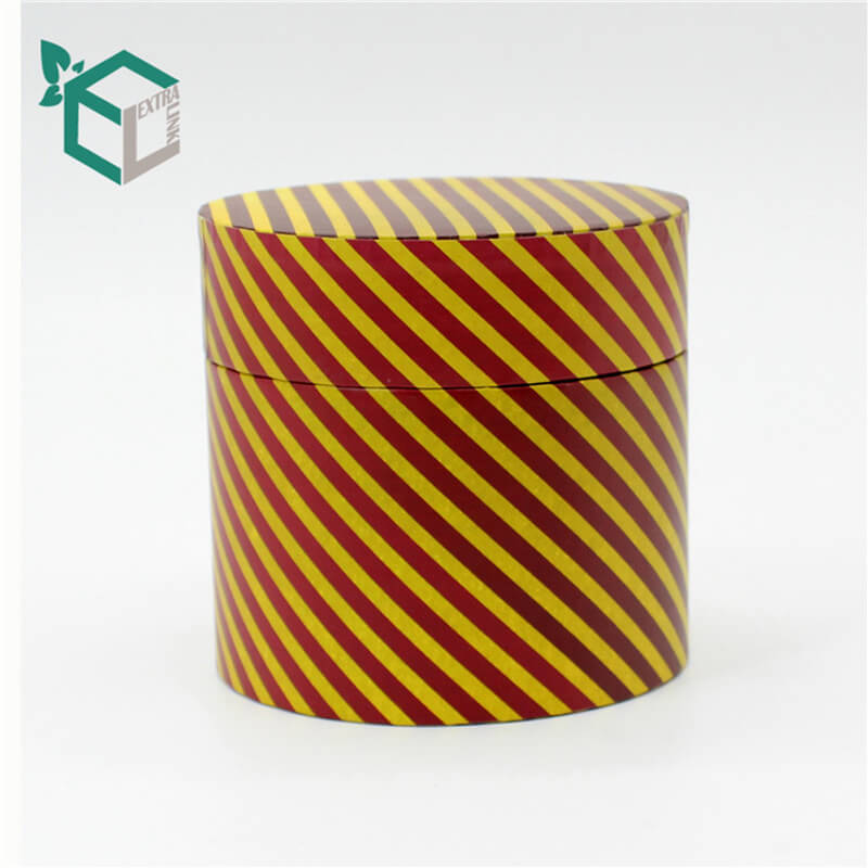 Colorful Eco-Friendly Round Luxurious Candle Box