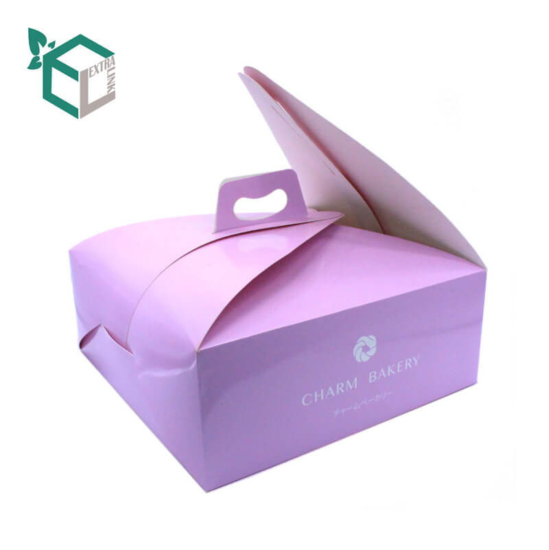 Custom Design Eco Food Grade Paper Birthday Cake Packaging Box