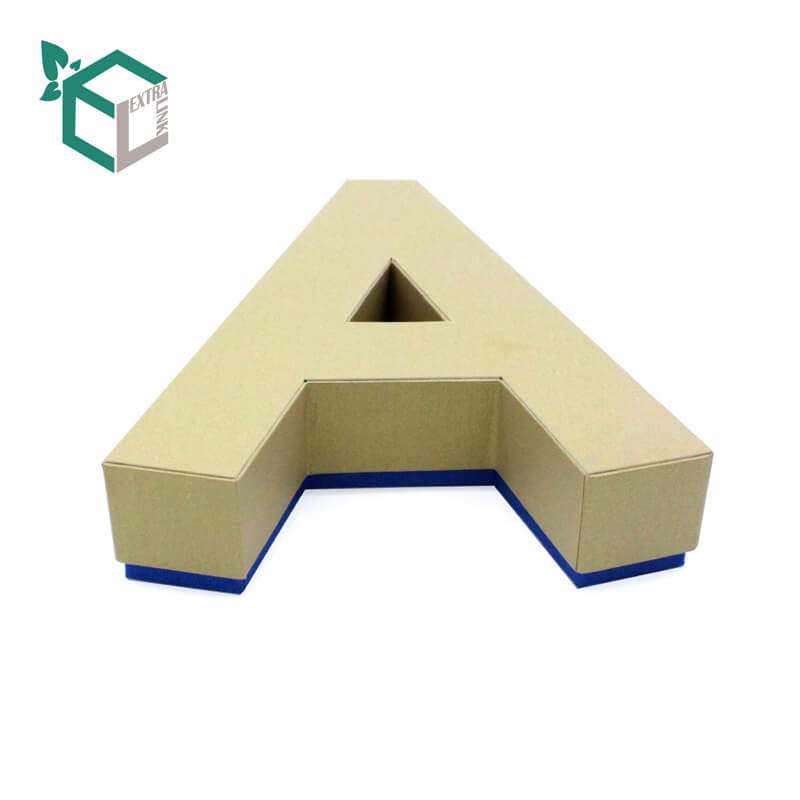 Wholesale Luxury Cardboard Paper Letter Shaped Packaging Gift Box