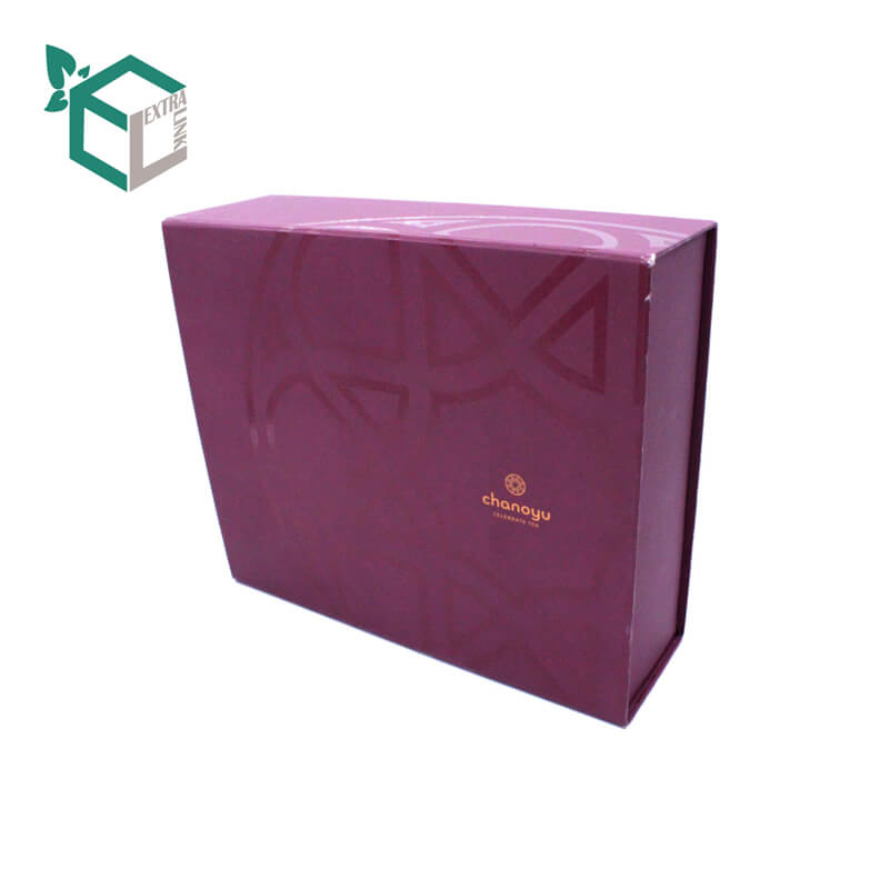 Luxury With Magnetic Cardboard Paper Tea Packaging Gift Box