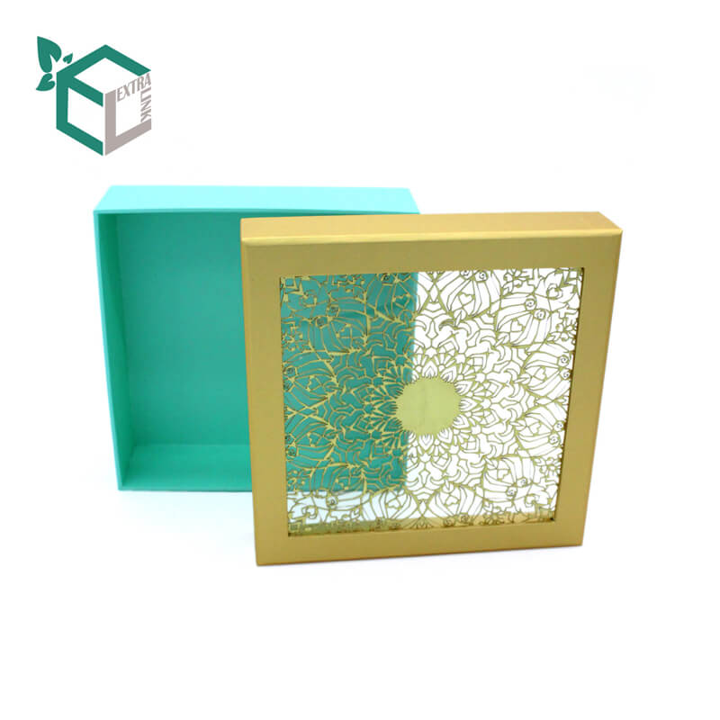Luxury Custom Square Shaped Printed Beautiful Paper Gift Packing Box