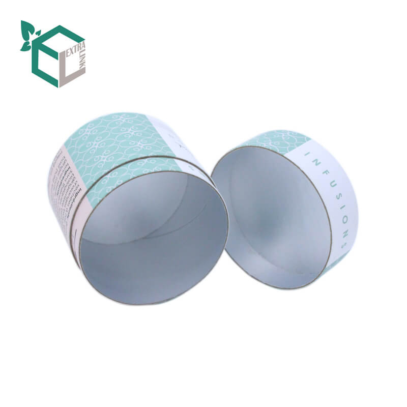With Lid Color Template For Paper Cylinder Packaging Gift Tube