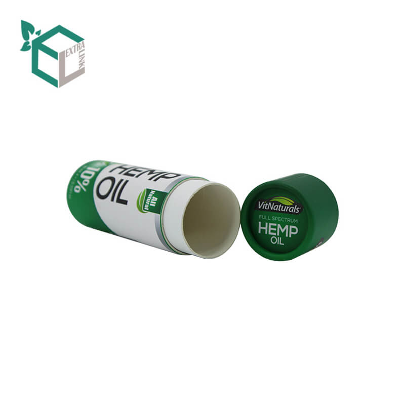 With Lid Black Template For Paper Food Cylinder Packaging Tube
