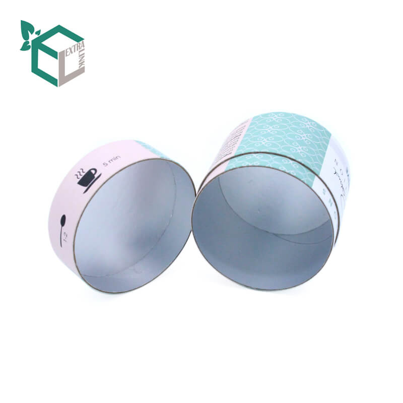 With Lid Color Template For Paper Cylinder Packaging Gift Tube