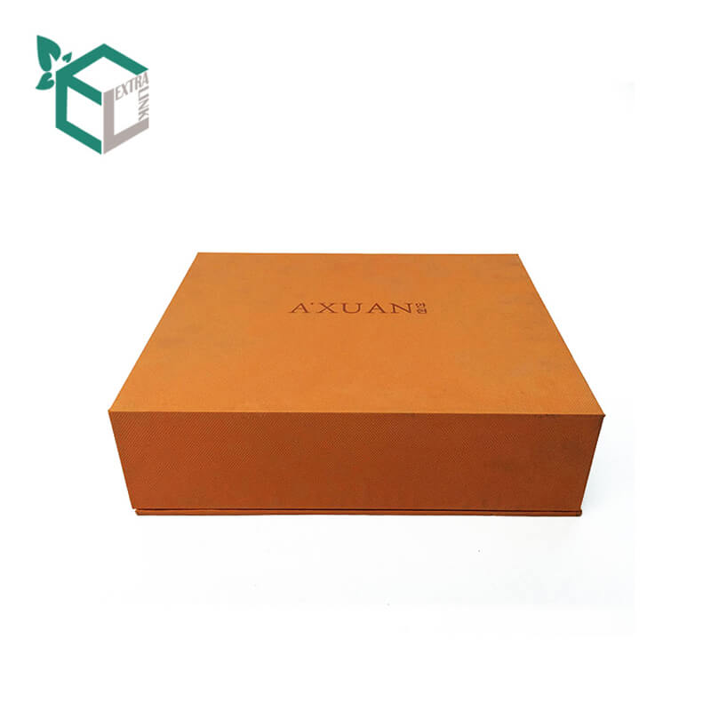 Custom Flat Folding Magnetic Packaging Box Foldable Magnetic Closure Rigid Rectangle Apparel Scarves Packing Magnet Gift Box