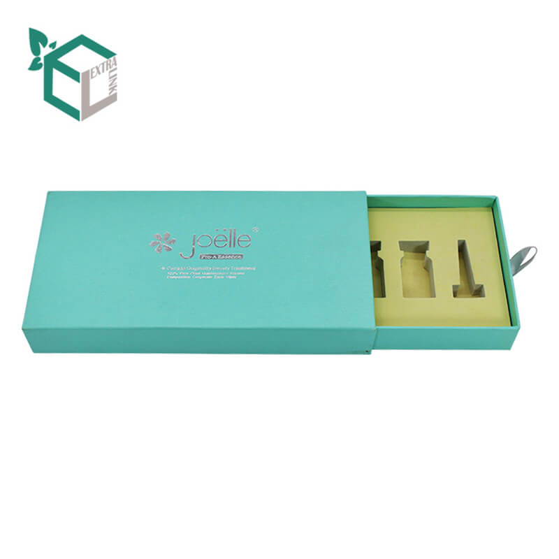 Custom Paper Boxes Beauty Packaging Cosmetic Skincare Retail Gift Box With Eva Insert