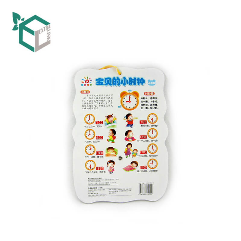Custom Design Colour Printed Paper Cartoon Card With Hot Stamping Foil