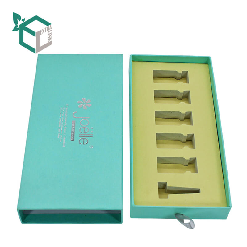 Custom Paper Boxes Beauty Packaging Cosmetic Skincare Retail Gift Box With Eva Insert