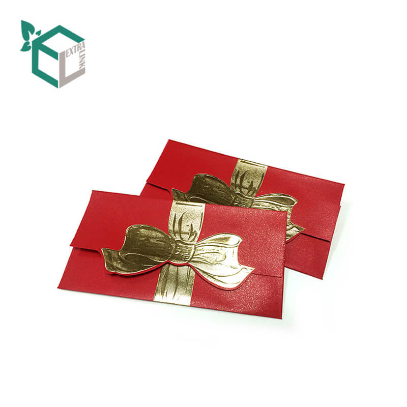 New Design High Quality Red Packet Fancy Money Pocket With Custom Logo Red Lucky Envelope