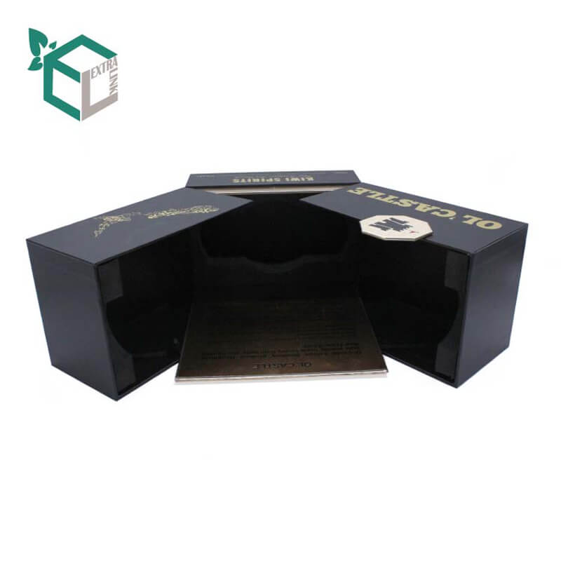 Excellent Custom Black Storage Magnetic Gift Packaging Box