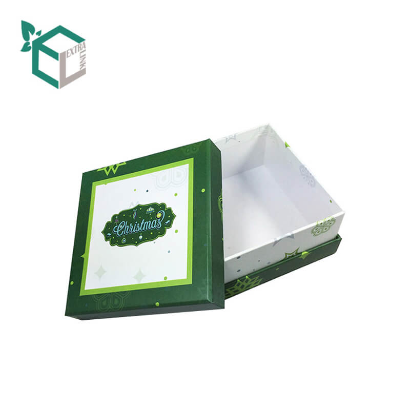 2022 Customized Advant Merry Christmas Paper Box Set Cardboard Large Christmas Gift Packaging Box