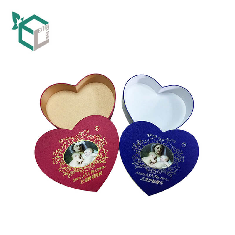 Custom Wholesale Color Valentine's Day Heart Shaped Gift Box