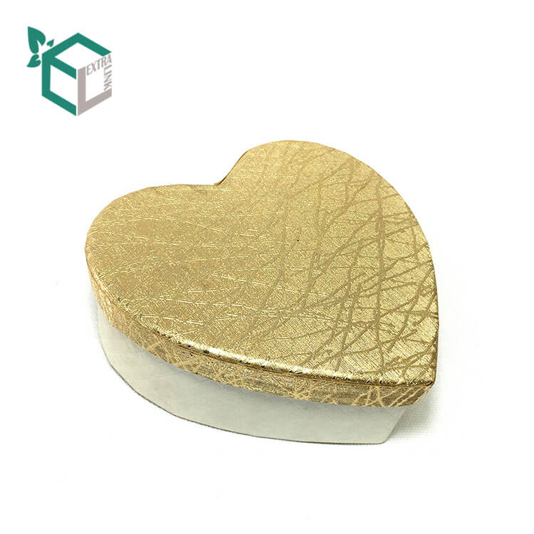 Personalized Leather Luxury Design Custom Valentines Gift Heart Shaped Packaging Box