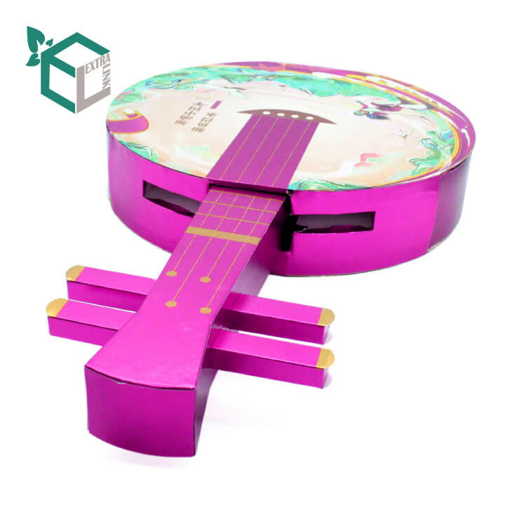 Luxury OEM Packaging Color Tube Boxes Special Shape Paper Gift Box With EVA Insert