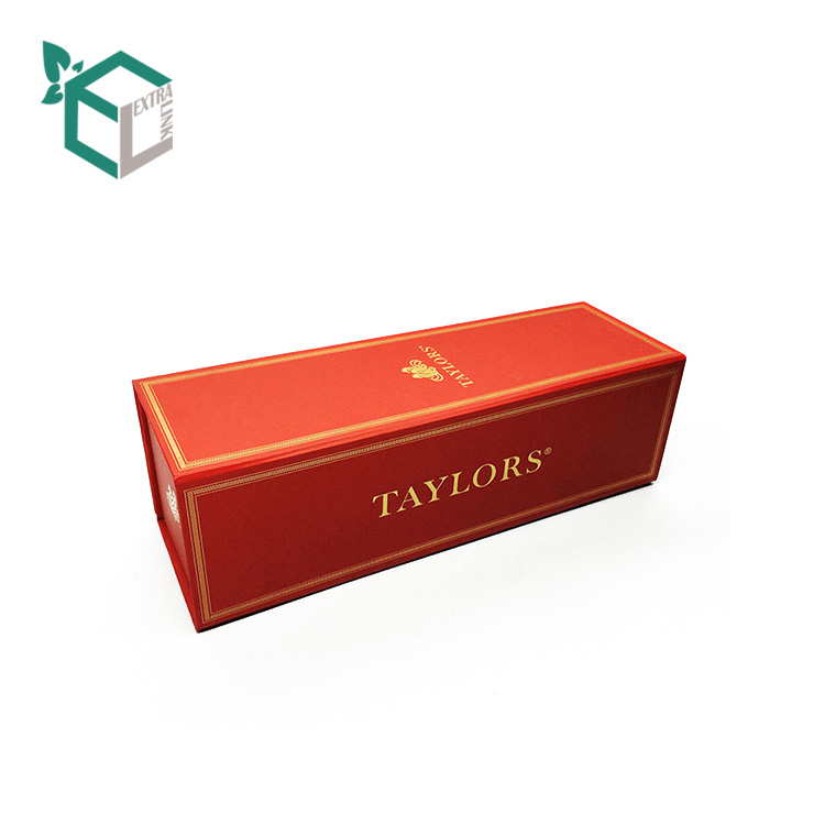 New Products Shipping Magnetic Foldable Paper Gift Wine Box