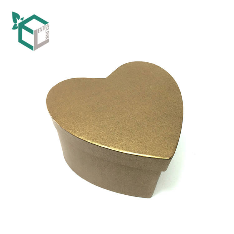 Personalized Leather Luxury Design Custom Valentines Gift Heart Shaped Packaging Box