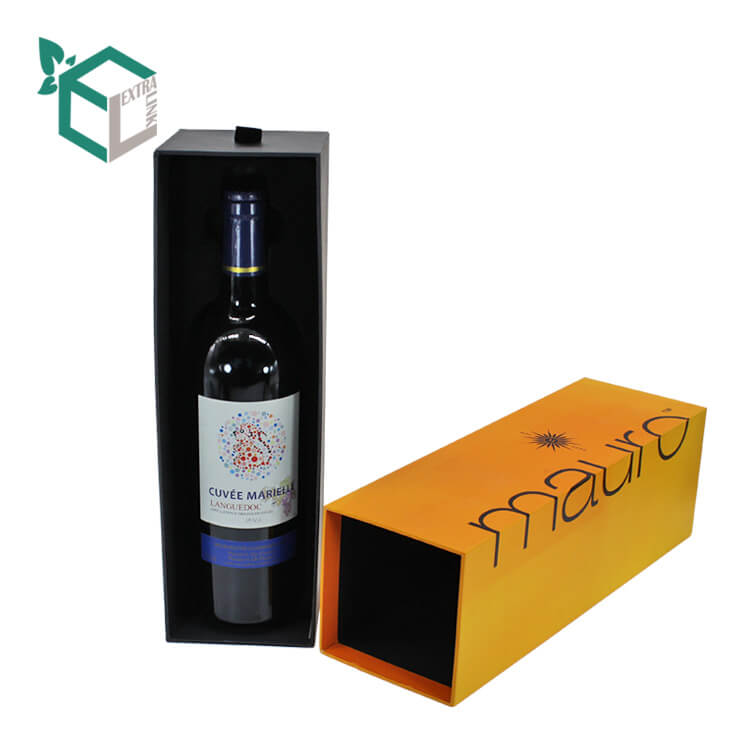 Factory Custom Drawer Rectangle Shipping Wine Packaging Gift Box