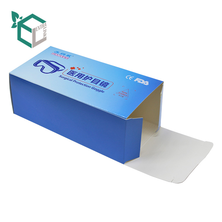 Gift Box For Goggles Box Fashion Custom Logo Paper Folding Box Goggles Packaging