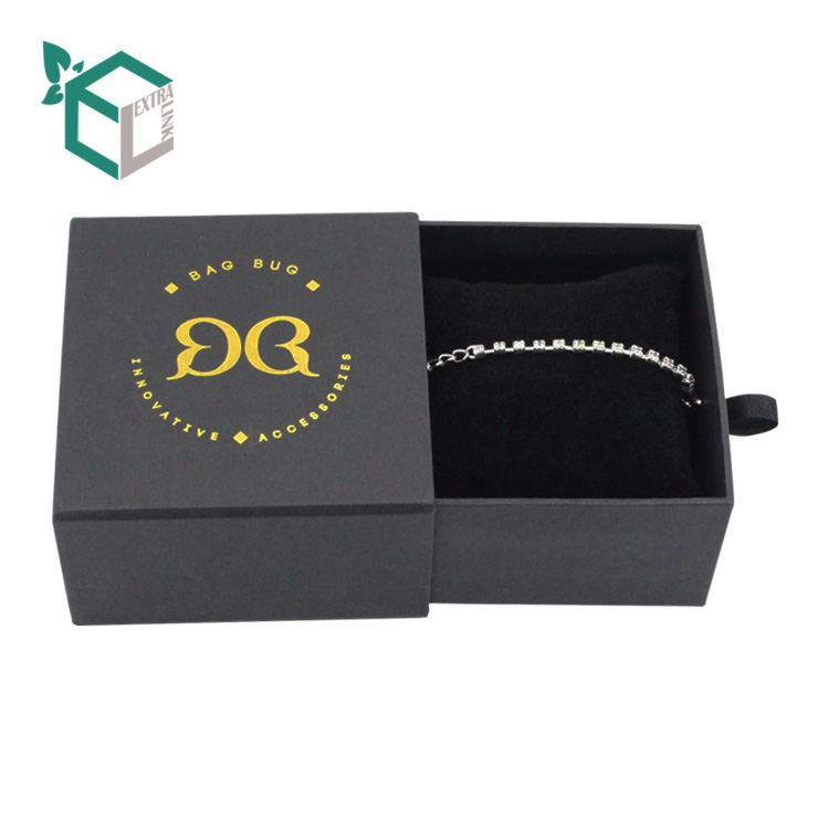 High Quality Clamshell Paper Bracelet Jewelry Gift Packaging Box