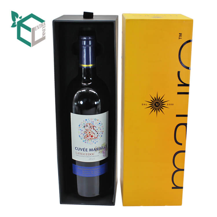Factory Custom Drawer Rectangle Shipping Wine Packaging Gift Box