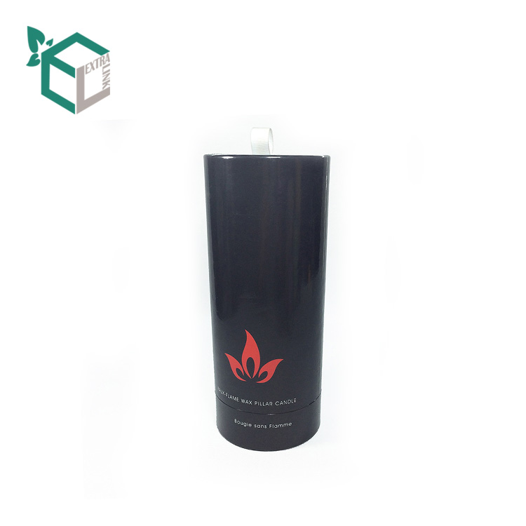 Custom Round Packing Empty Boxes Paper Tube Cylinder Box Packaging with Ribbon